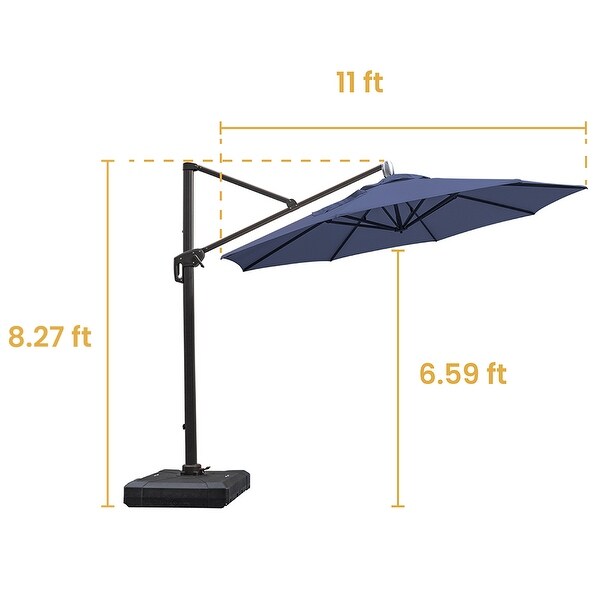 6 foot offset patio umbrella