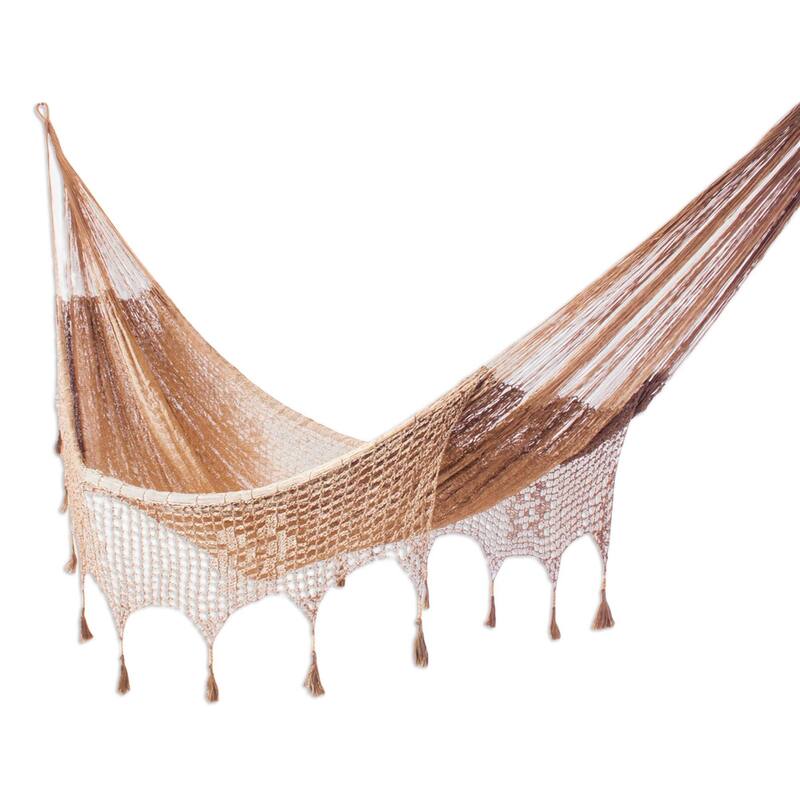 Hammock, Copper Filigree - Triple - Brown