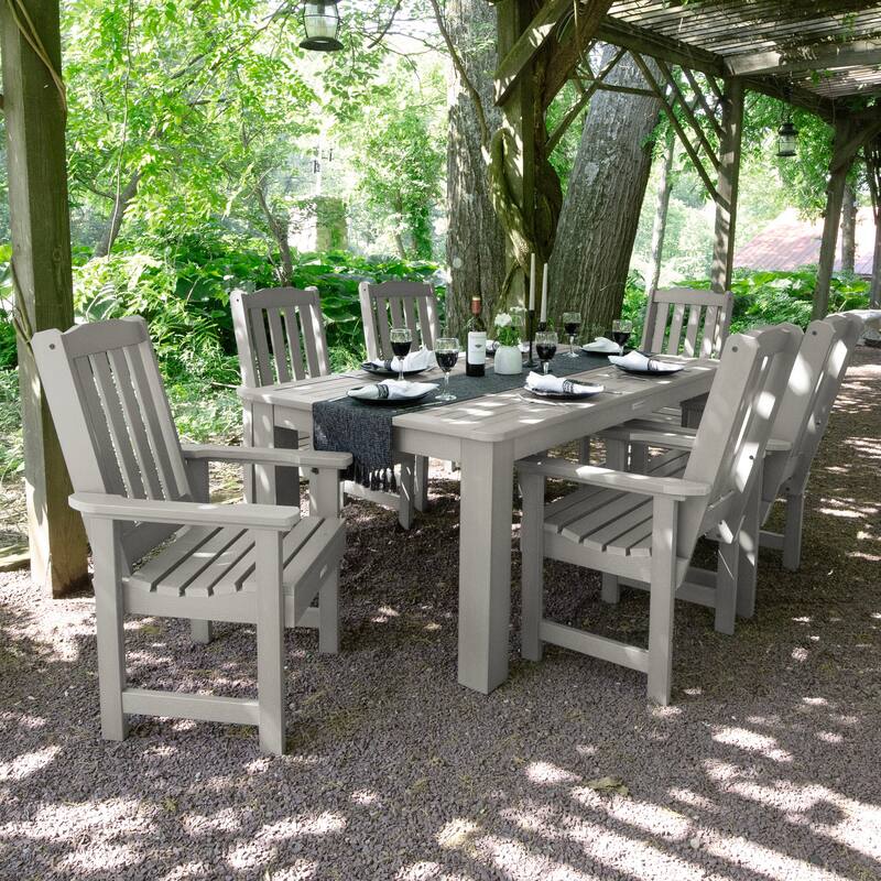 HIGHWOOD 7-Piece Outdoor Dining Set - 42" x 72" Table, Dining-height