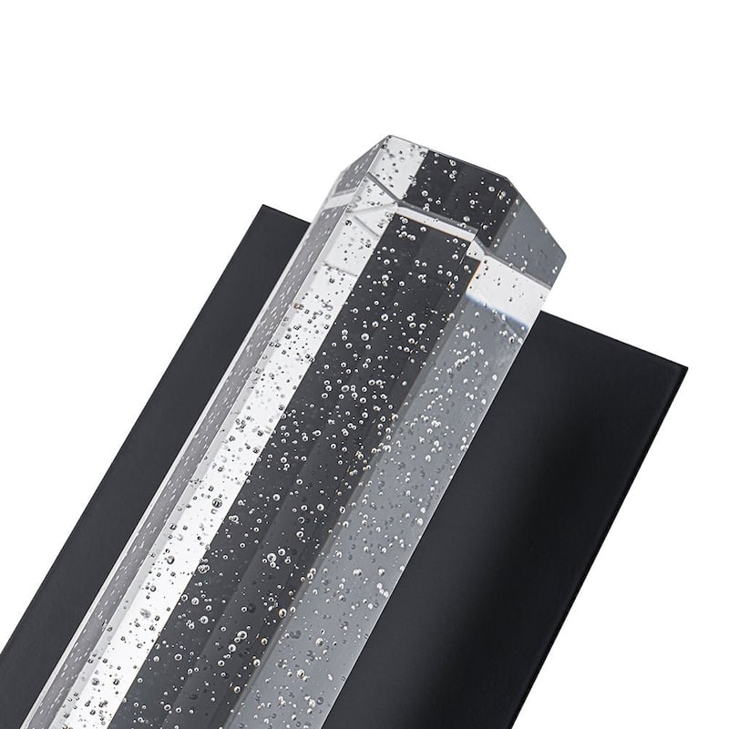 Contemporary Bubble Crystal Linear Tube Dimmable LED Vanity Wall Light