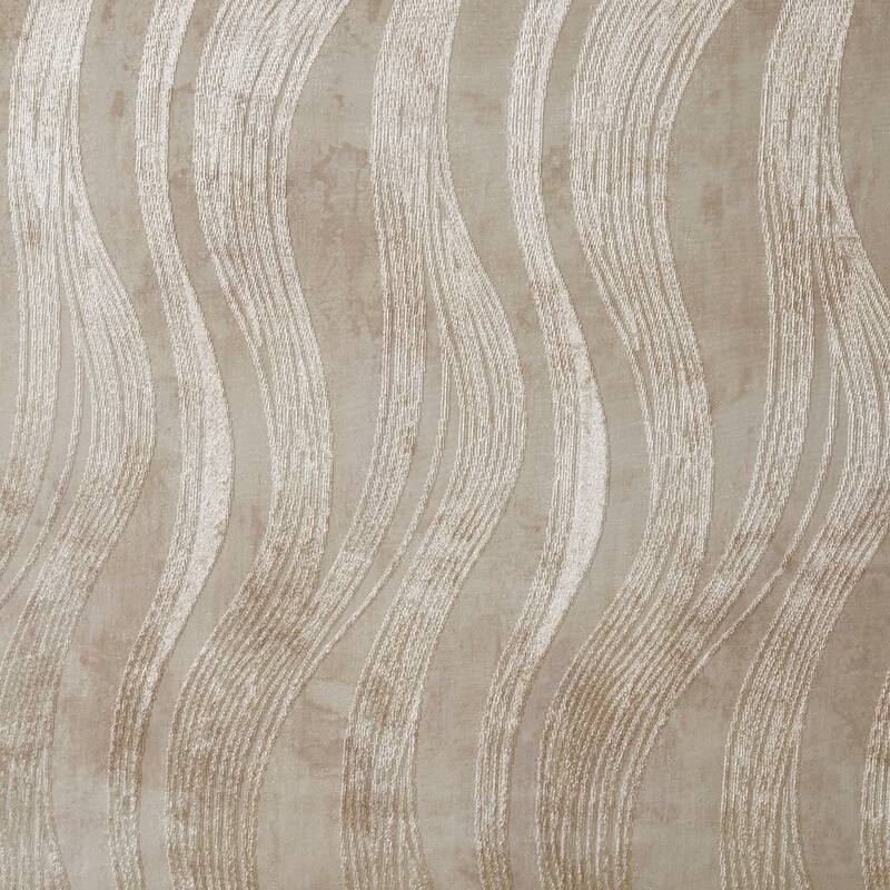 Printed Jacquard Grommet Top Total Blackout Curtain Panel