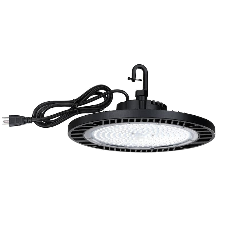 LED Inch High Bay Light - Black-1Pack - 13-in W