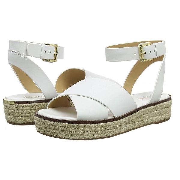 white leather sandals womens