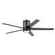 preview thumbnail 2 of 41, 52" Honeywell Graceshire Contemporary Ceiling Fan with Color Changing LED Light, Remote Control, Flush Mount, Dual Finish Blades