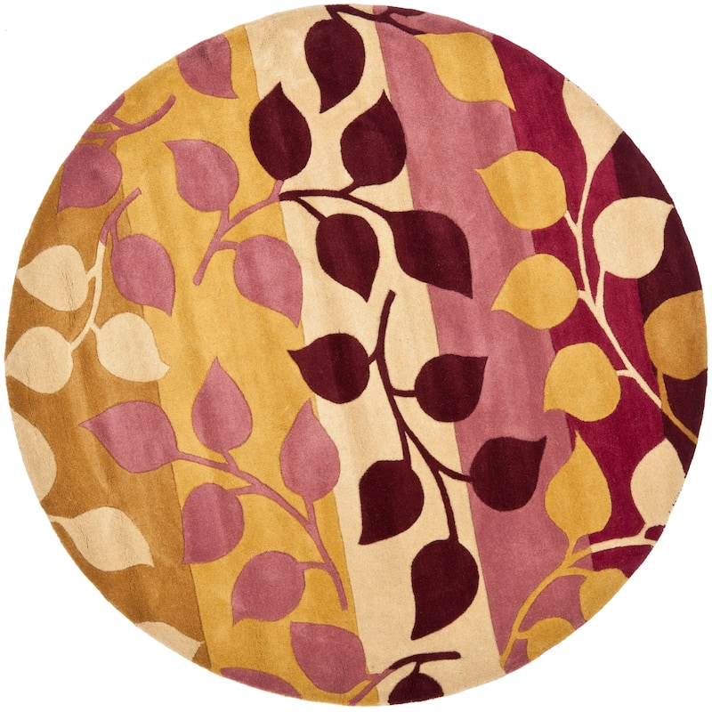 SAFAVIEH Handmade Soho Joi Garden N.Z. Wool Rug