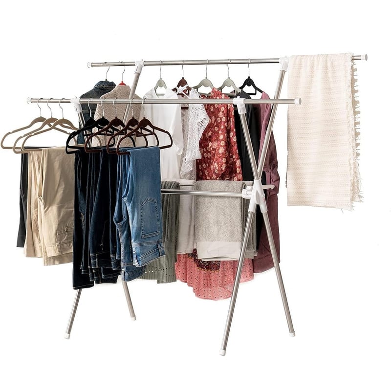 Compact Wall-Mount Drying Rack - Extra Shelf
