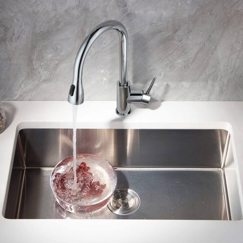 Single Handle Pull Down Kitchen Faucet