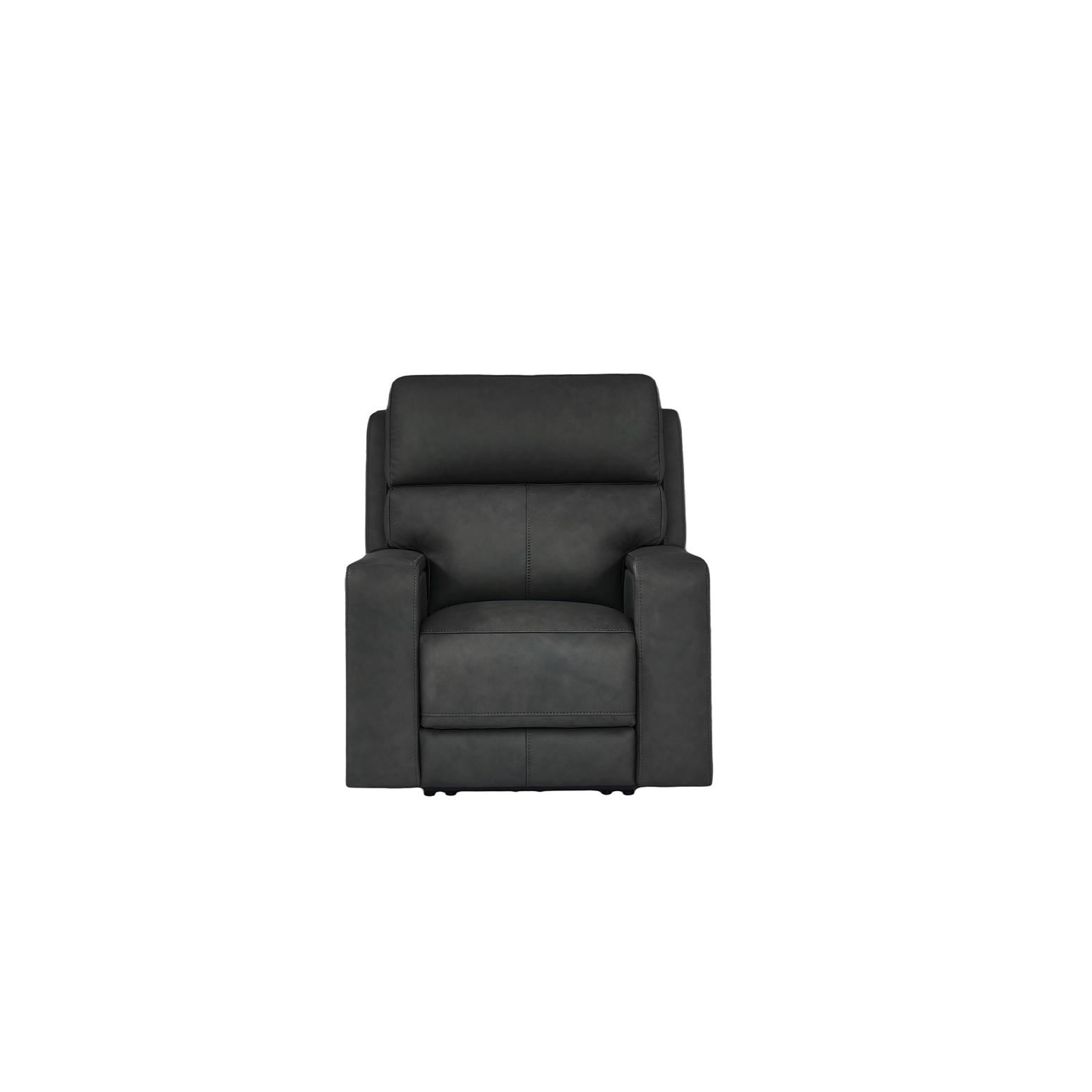 38.5" Top Grain Leather Dual Power Zero Gravity Recliner with USB-C Charging