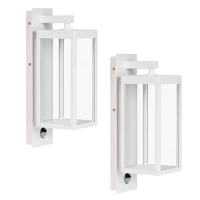 2 Pack Wall Light Outdoor LED Wall Sconce Lighting with Motion Sensor