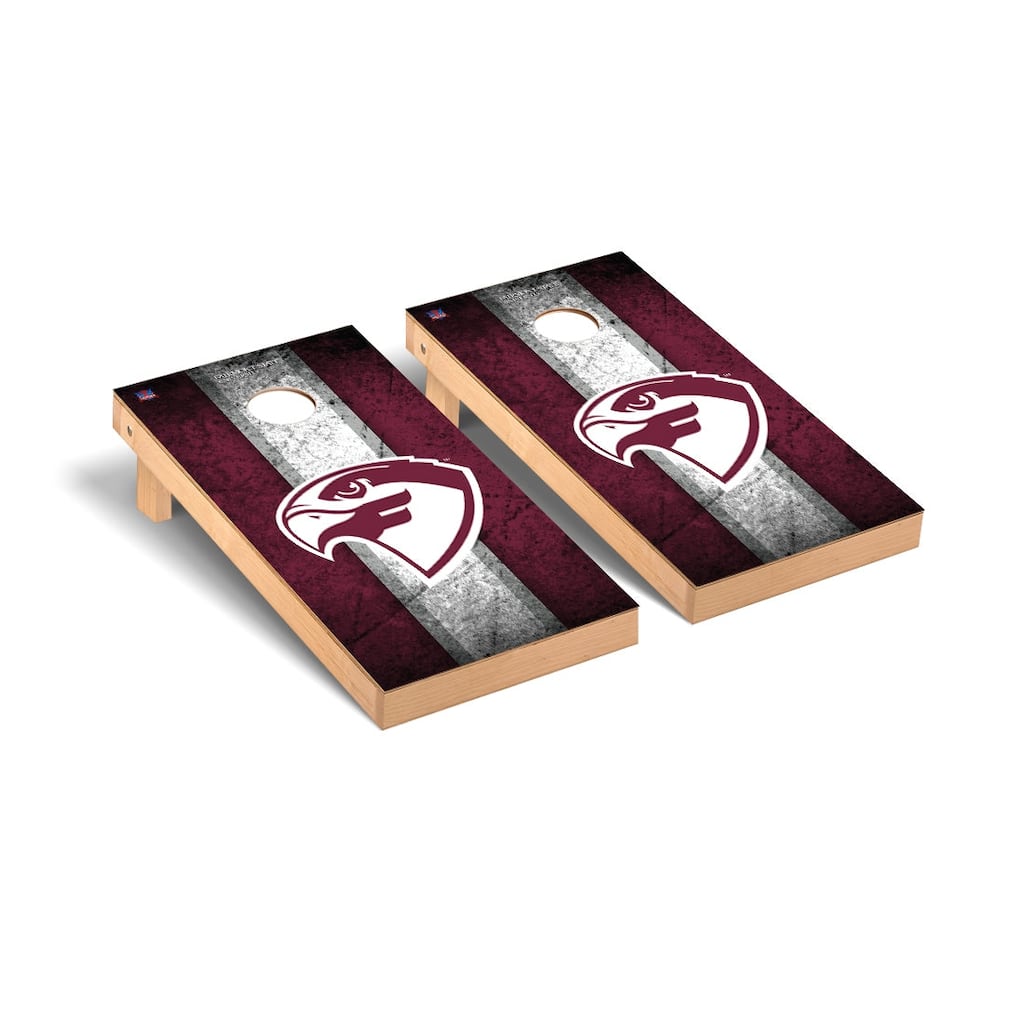 Fairmont State FSU Fighting Falcons Vintage Cornhole Board Set