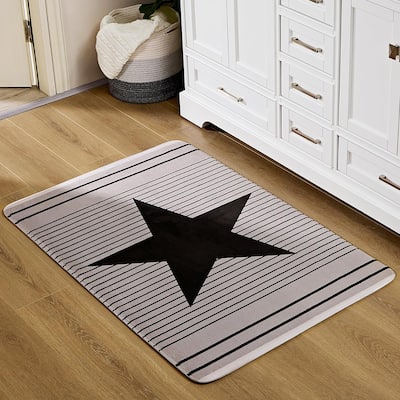 Indoor Door Mat, Front Back Outdoor Mat Rubber Backing, Low-Profile Entrance Rugs, Absorbent Resist Dirt Doormats Inside Doormat