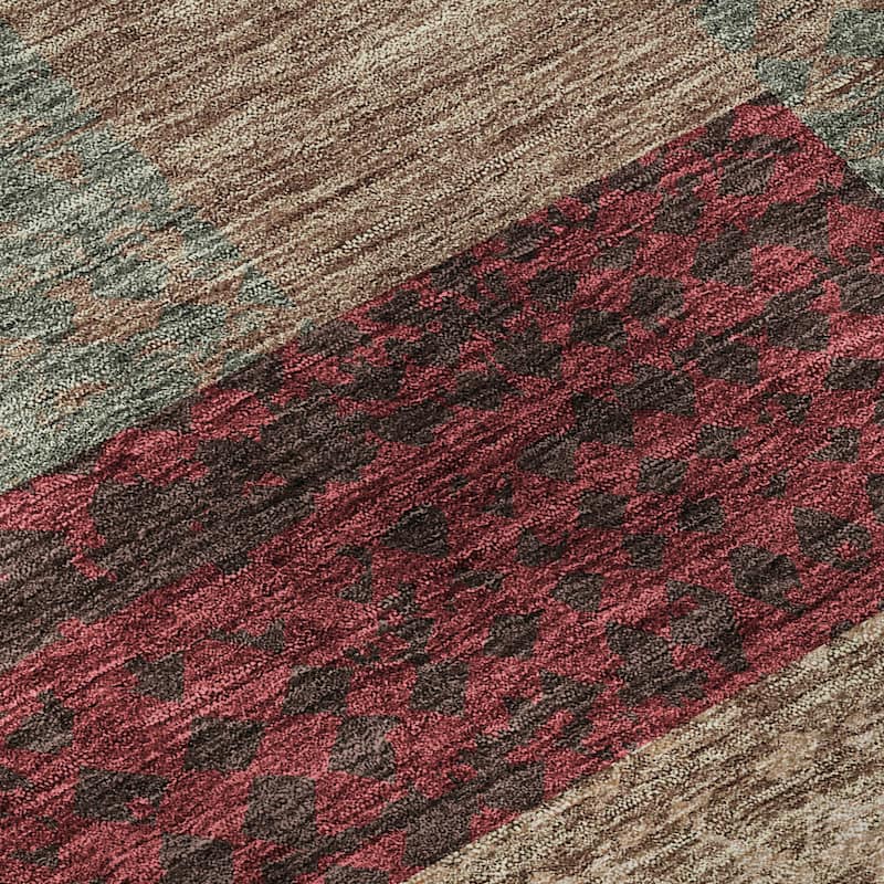 Premium Washable Super Soft Casual Geo Mayfield Rug