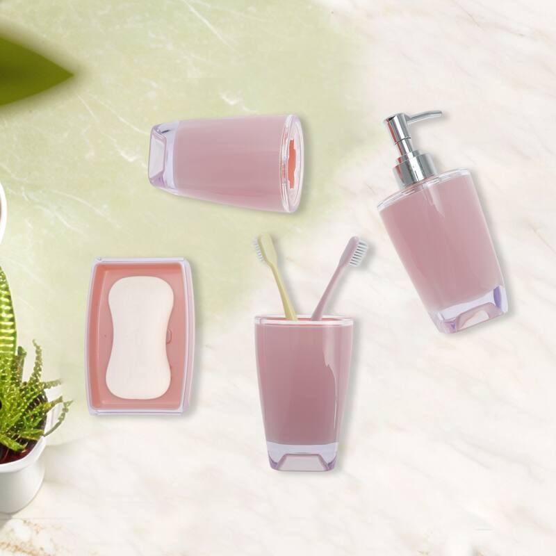 1 Set Reusable Bathroom Accessories Set for Bathroom Vanities