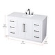 preview thumbnail 2 of 9, Elegant Lighting VF29054 Chase 54" Free Standing Single Basin Vanity