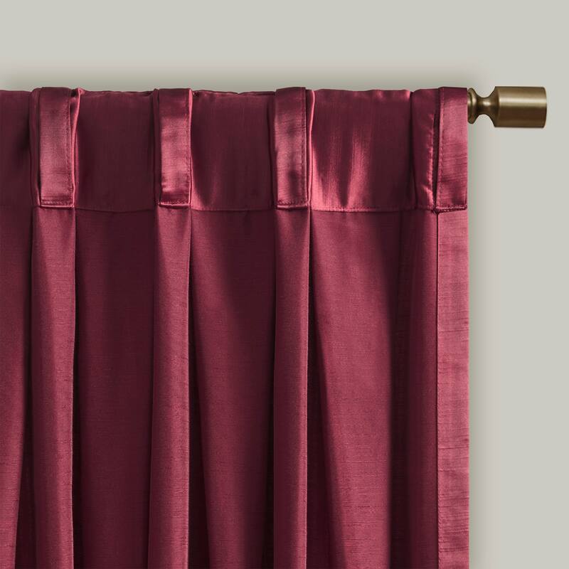 Pleat Curtain Panel with Tieback