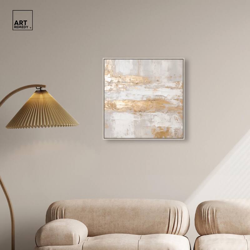 Melted Goldscape I Canvas by Art Remedy