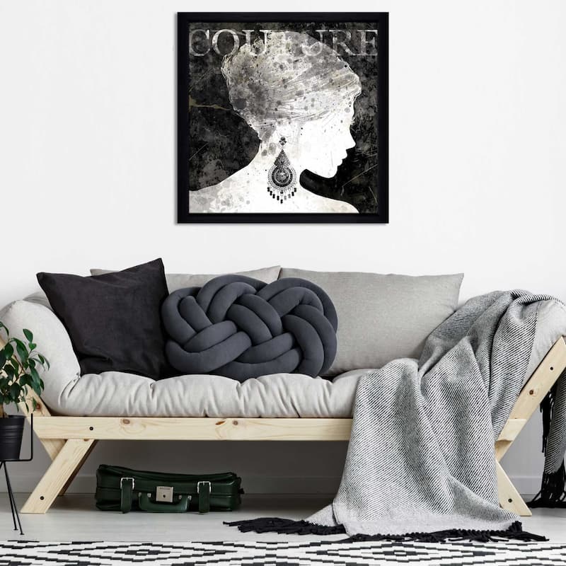 "Fashion Silhouette I" by Carol Robinson Print on Acrylic