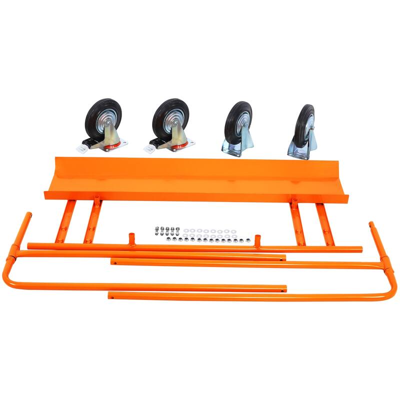 Drywall Sheet Cart & Panel Dolly 1800lbs Capacity, Panel Service Cart - 47.2"L x 23.3"W x 47.2"H