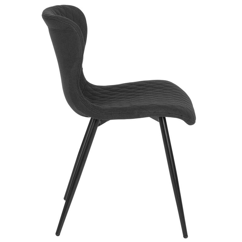 Contemporary Vinyl Upholstered Chair
