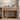 39.3" Fluted Wood Computer Desk with 2 Drawers, Ergonomic Home Office Desk