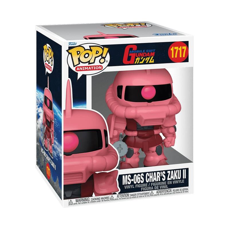 Funko POP! Super Gundam MS-06S Char's Zaku II 6" Vinyl Figure (#1717) - Multi-Color