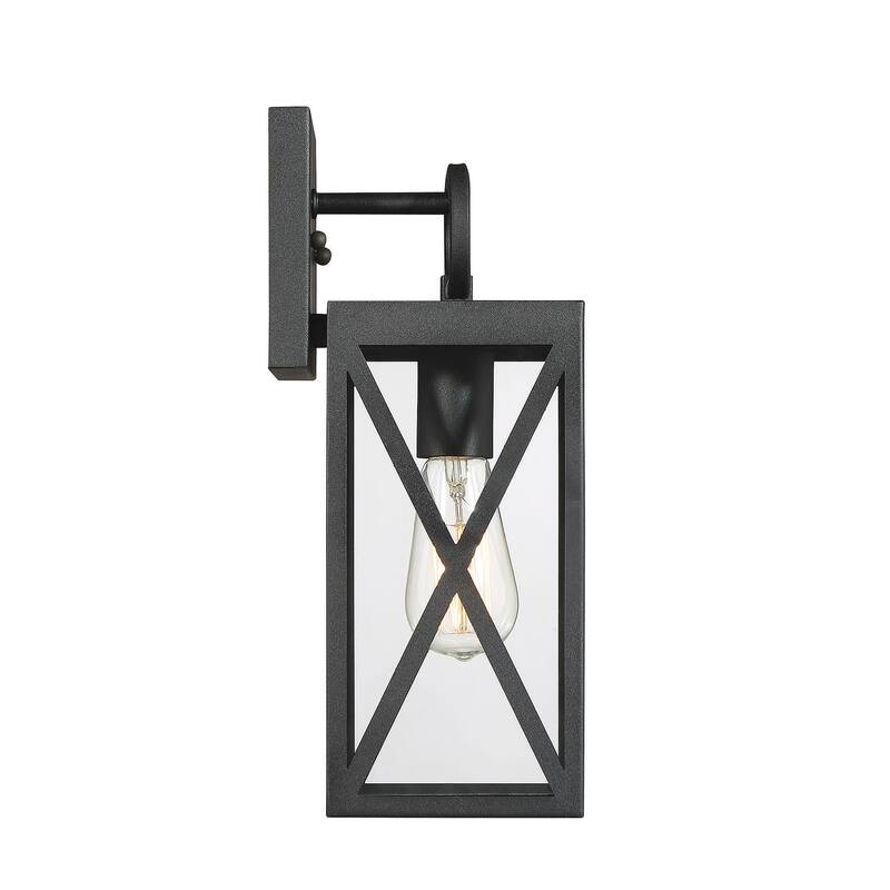 Meridian M50027 Single Light 14" Tall Outdoor Wall Sconce