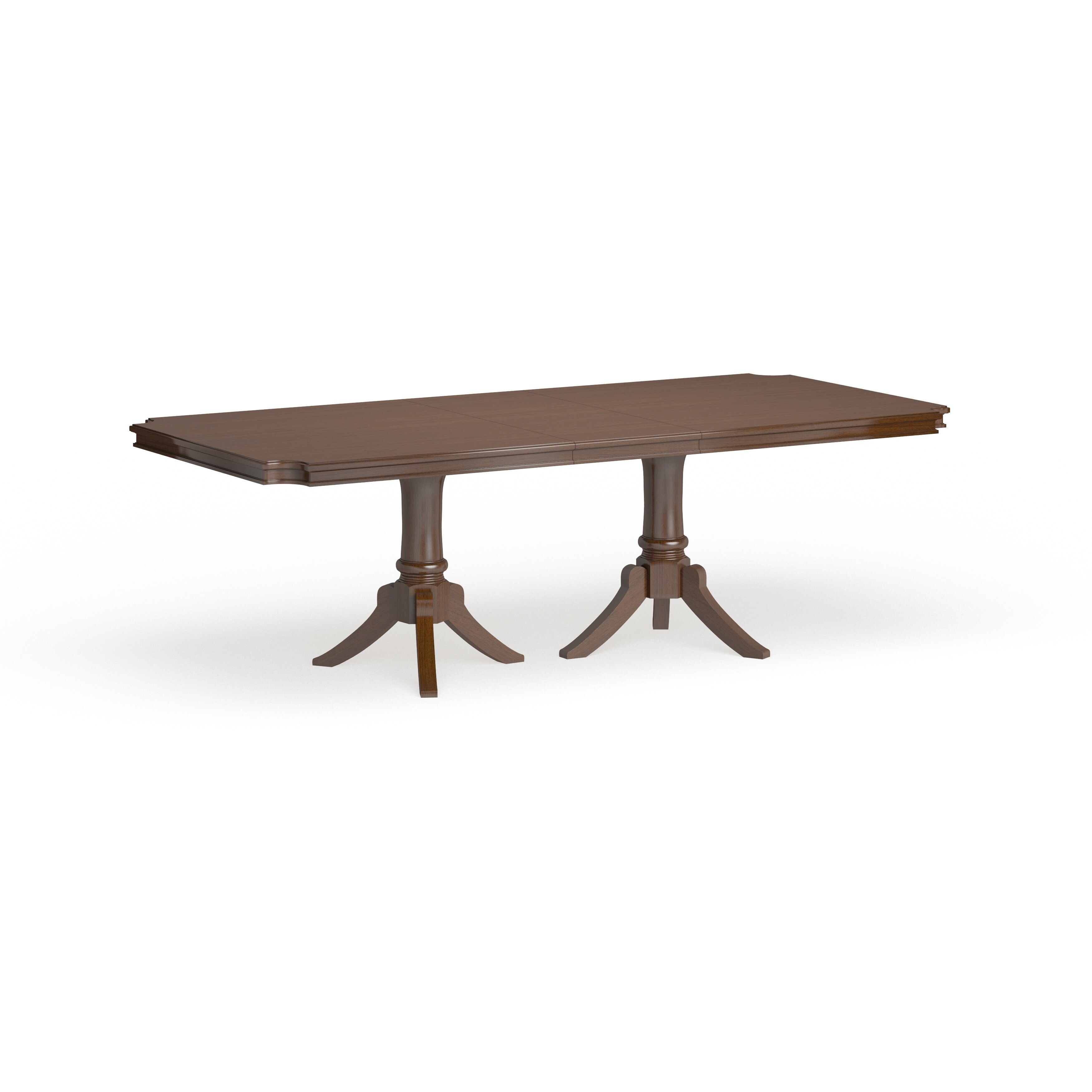 iNSPIRE Q LaSalle Espresso Pedestal Extending Dining Table by  Classic - Extendable Dining Table