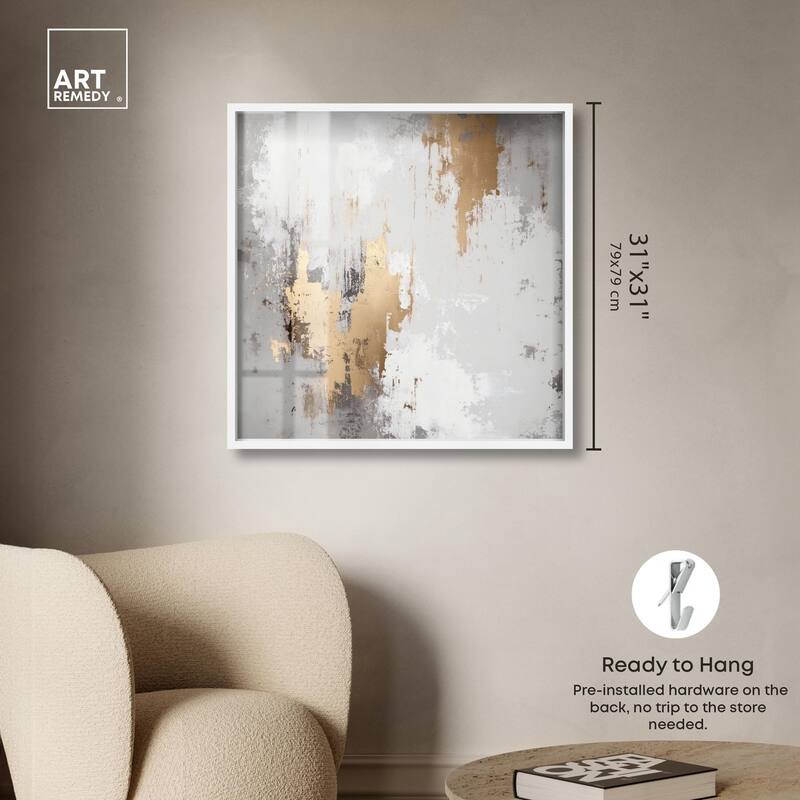 Ghostly Glimmer I Shadowbox by Art Remedy