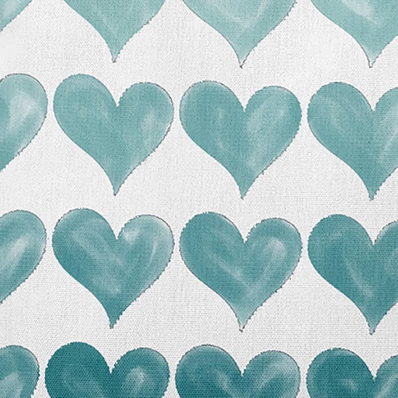 Colored Hearts Valentine's Day Decorative Indoor Pillow