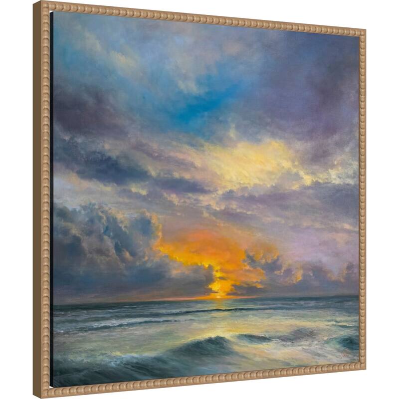 Sunset Synergy by Joanne Parent Framed Canvas Wall Art Print