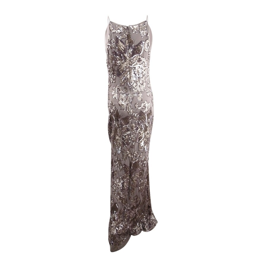 betsy adam sequin dress