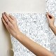 preview thumbnail 7 of 7, Disney Alice in Wonderland Navy Garden Peel and Stick Wallpaper by RoomMates