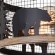 preview thumbnail 12 of 12, Kodiak 16-in W Black and Teak Rustic Semi Flush Mount Ceiling Light Bear and Tree Motif - 16-in W x 10.75-in H x 16-in D