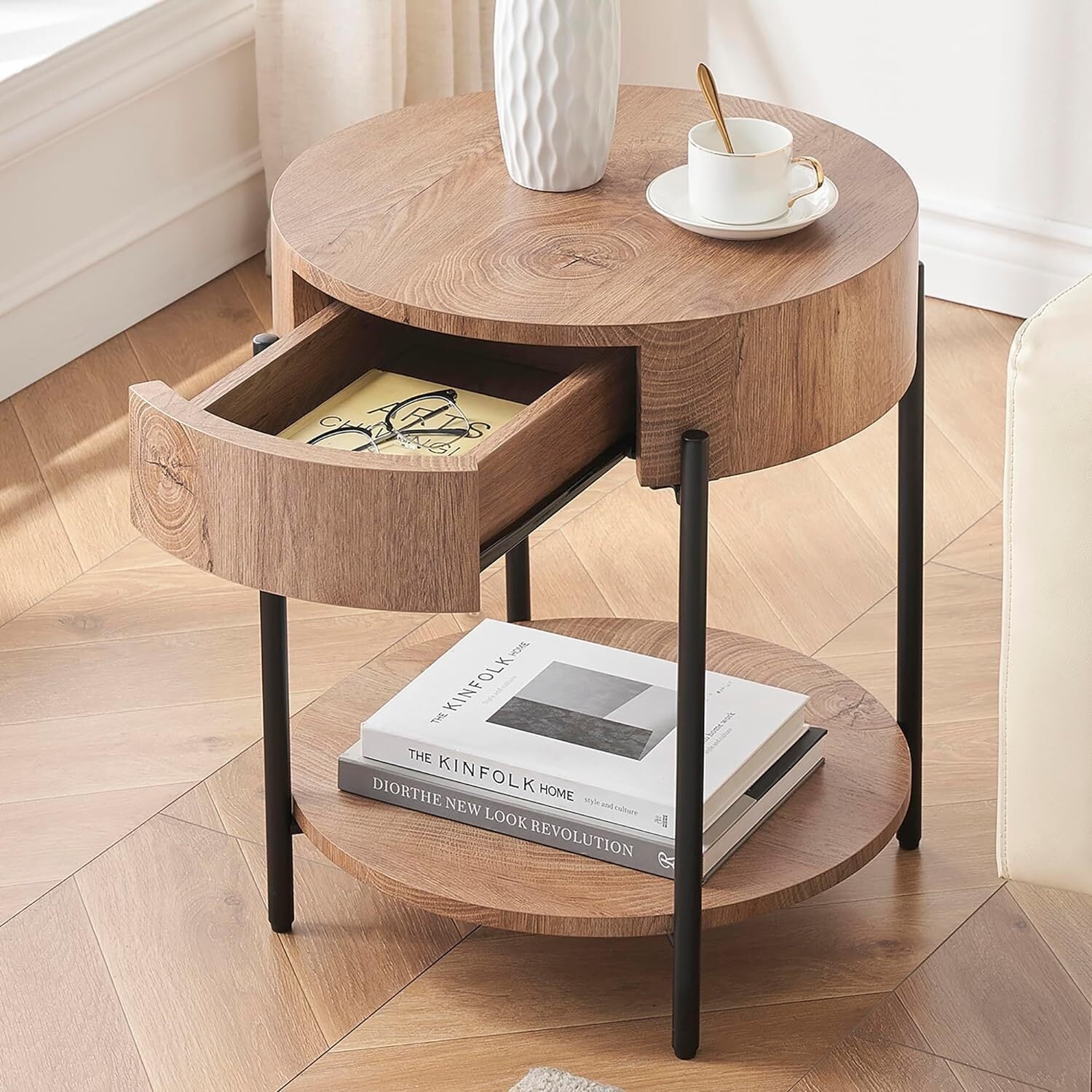Round-End-Table-Nightstand-