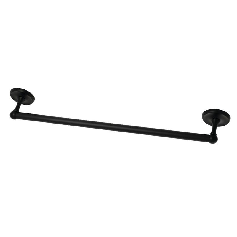 Classic 18-Inch Towel Bar - Matte Black