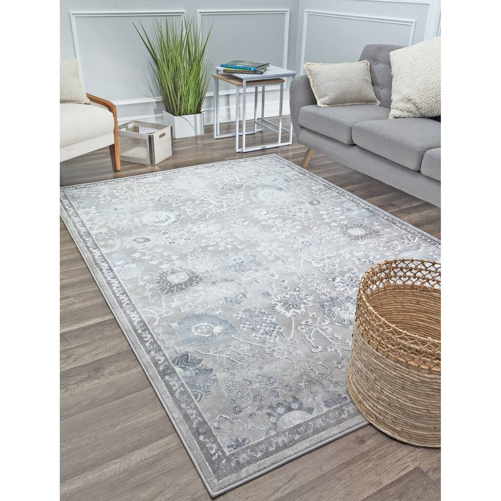 Emali Vintage Floral & Botanical Area Rug by Rugs America
