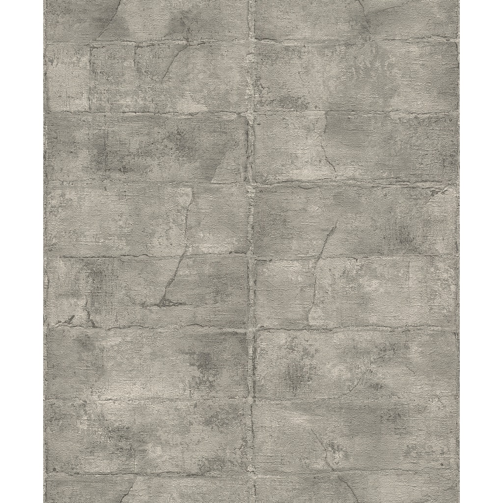 Advantage Clay Grey Stone Wallpaper - 20.9 x 396 x 0.025