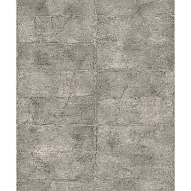 Advantage Clay Grey Stone Wallpaper - 20.9 x 396 x 0.025