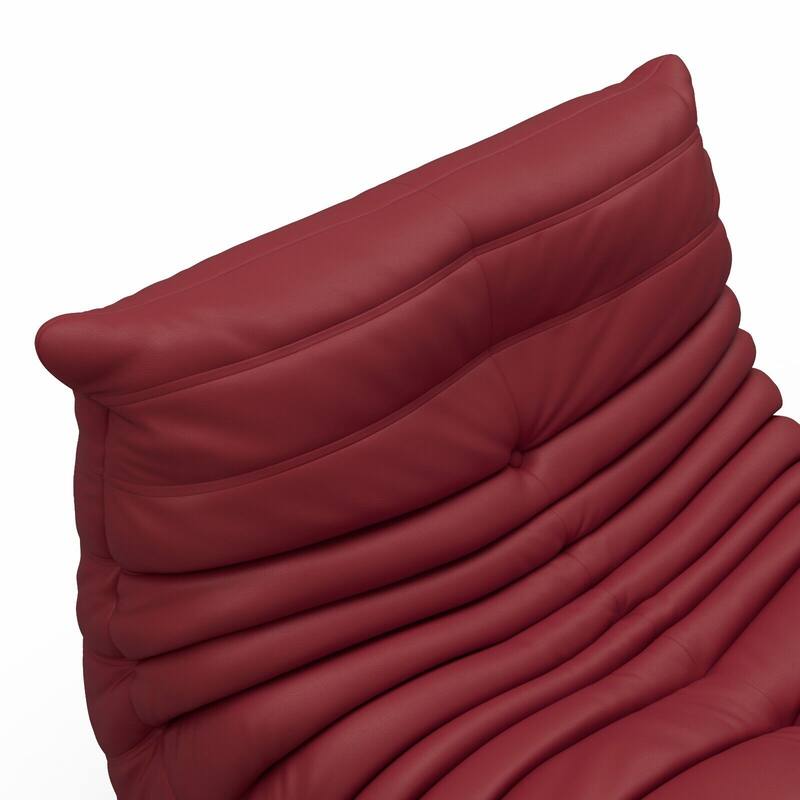 Furgle Microfiber Leather Sofa Ergonomic Design Lazy Floor Sofa