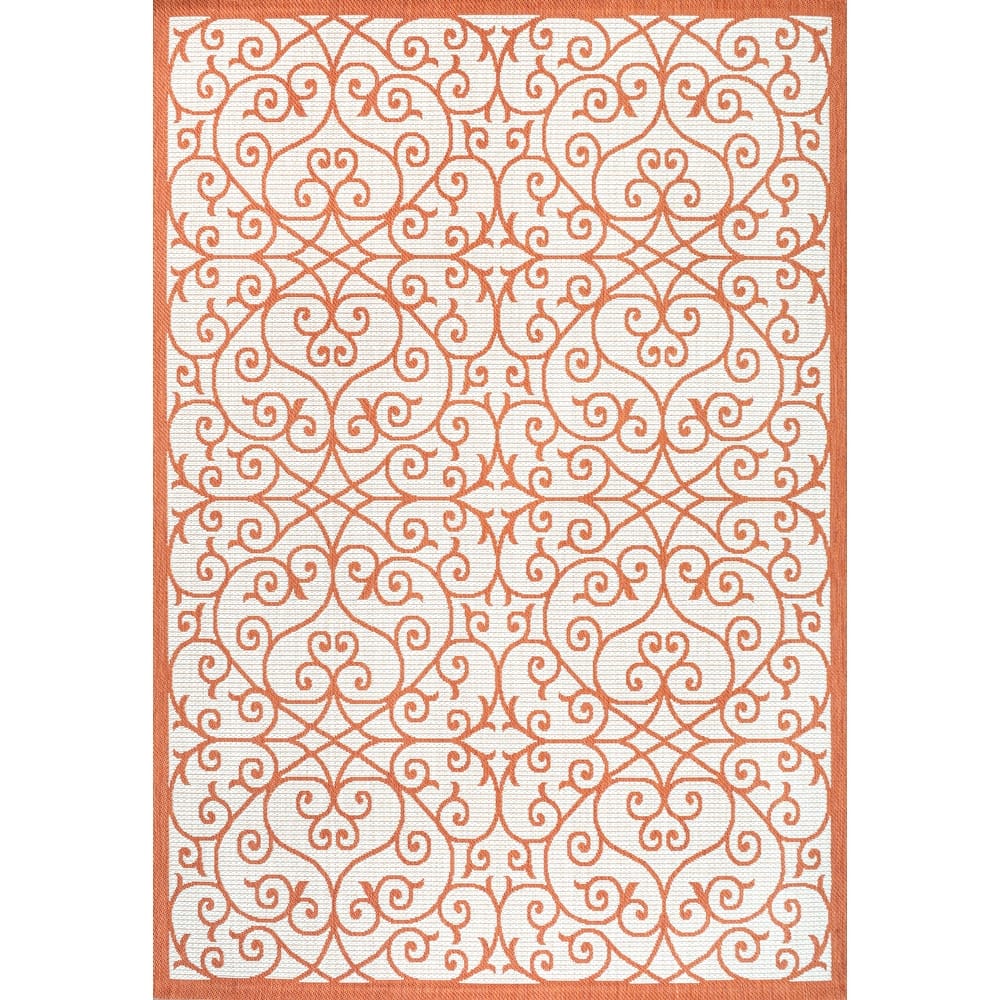 JONATHAN Y Ourika Textured Weave Indoor/Outdoor Area Rug