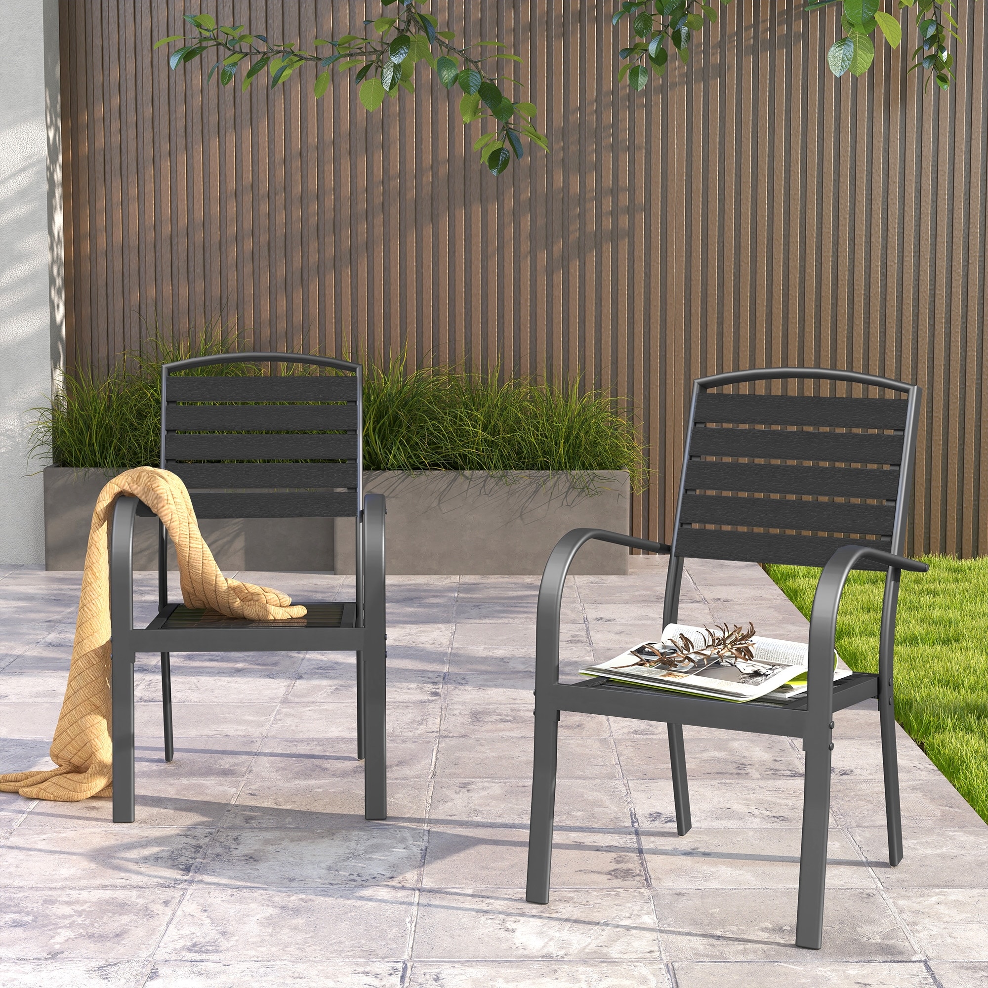 Piece Aluminum Indoor and Outdoor Dining Room Stackable