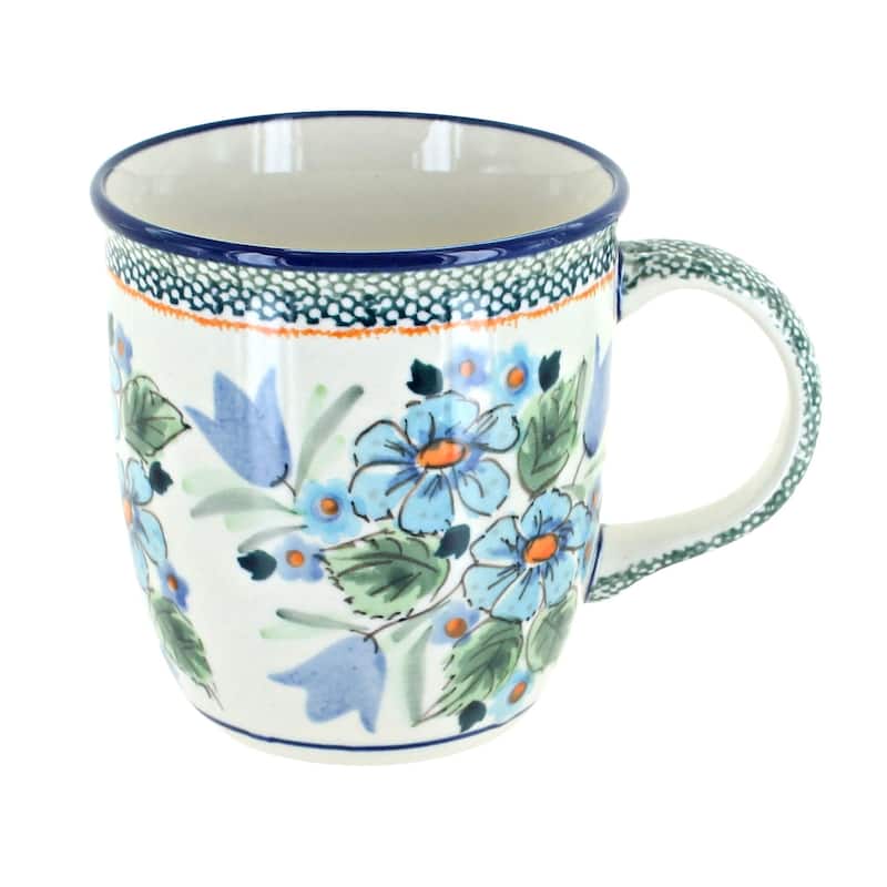 Blue Rose Polish Pottery Zaklady Mug - Ballina