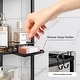 preview thumbnail 5 of 14, Corner Shower Caddy - 9.6"D x 9.6"W x 30.9"H