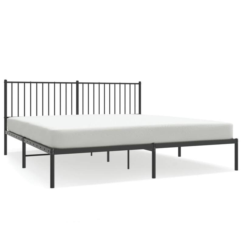 vidaXL Metal Bed Frame, No Mattress