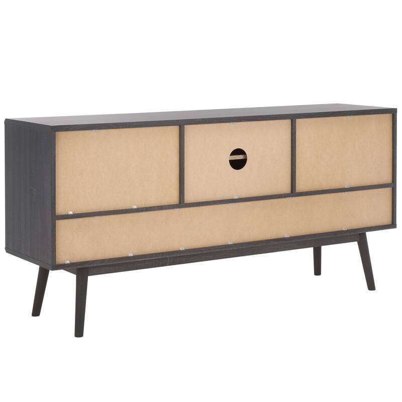 SAFAVIEH Home Aphra 59-inch 2 Door 3 Drawer Media Stand - 59Wx15Dx29H