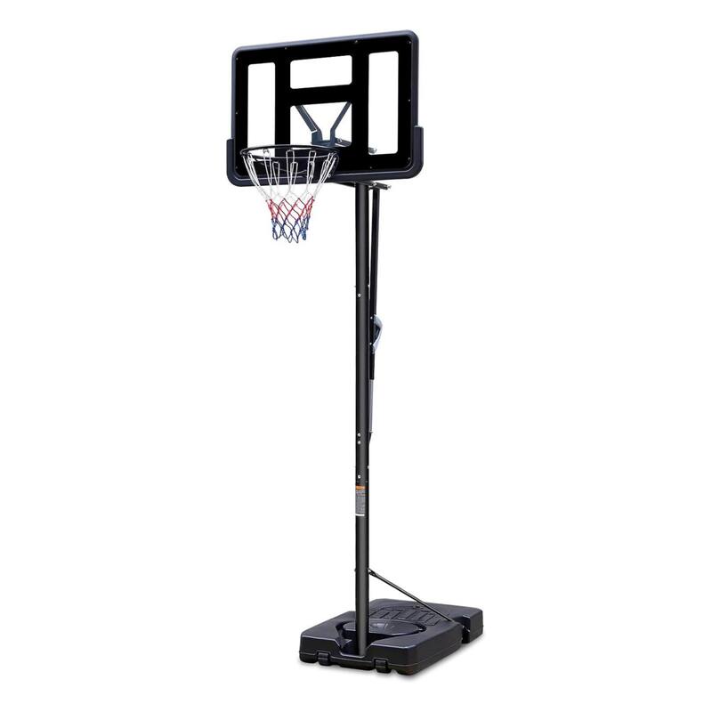 7.5 to 10FT Teenagers Portable Basketball Hoop Stand with Backboard - Black