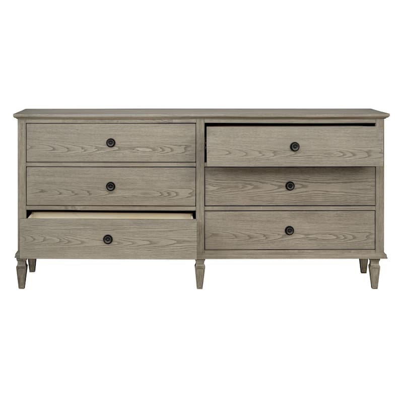 Madison Park Signature Victoria 6-drawer wood dresser (70")
