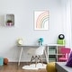 preview thumbnail 22 of 23, Stupell Minimal Pastel Rainbow Framed Giclee Art Design by Lil' Rue