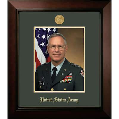 Patriot Frames Army 8x10 Portrait Legacy Frame with Gold Medallion