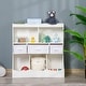 preview thumbnail 13 of 13, Children Display Bookshelf with Drawers for Toys, Clothes, Books